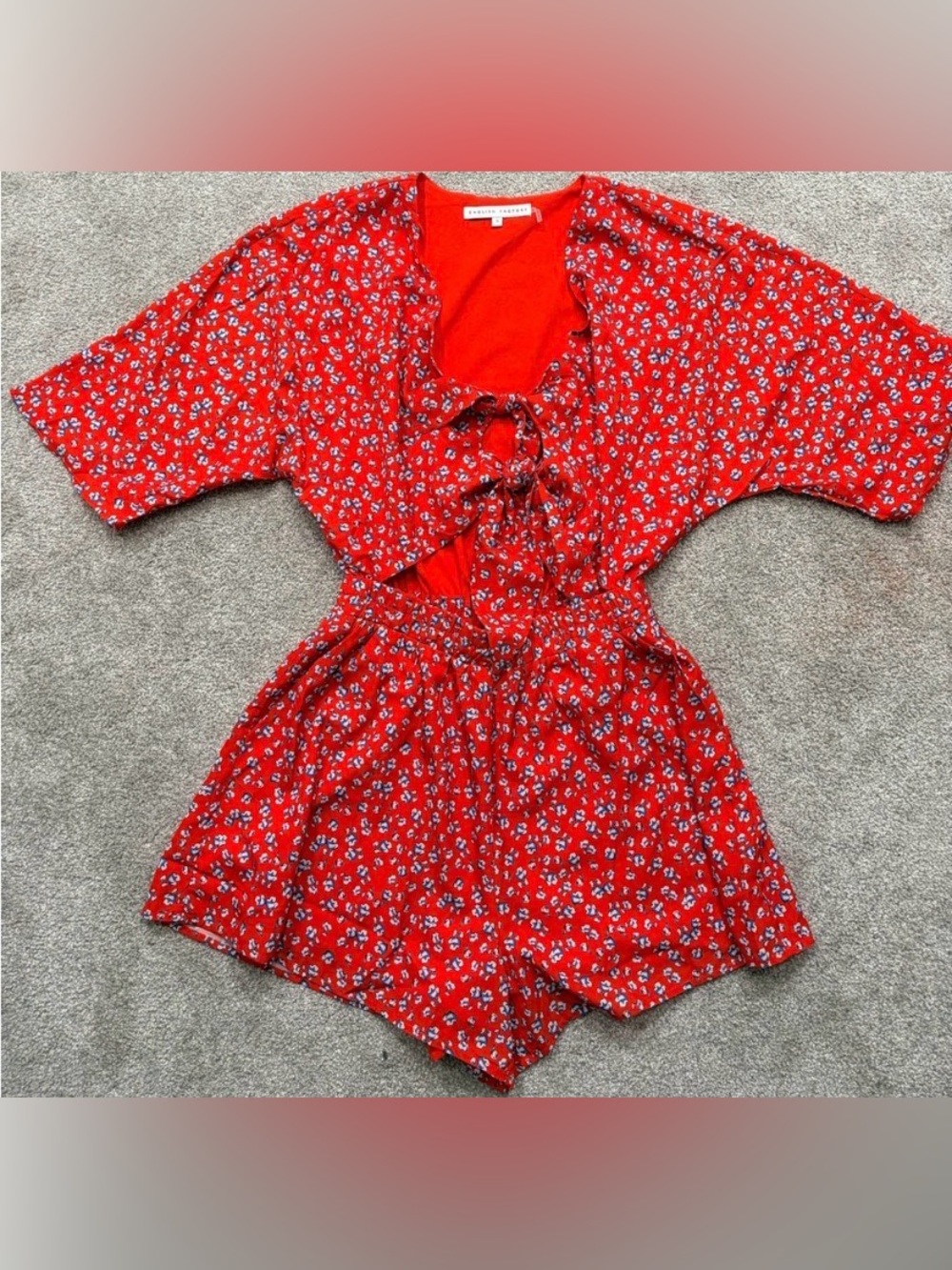 English factory romper